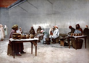 Merchants of eatables, Bona, Algeria ca. 1899