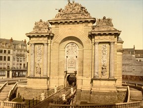 The Paris Gate, Lille, France ca. 1890-1900