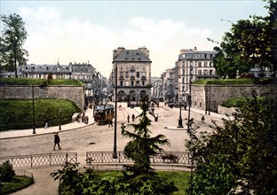 Place des Portes, Brest, France ca. 1890-1900
