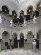 Interior of governor's palace, Algiers, Algeria ca. 1899