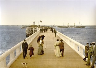 Pier, Ostend, Belgium ca. 1890-1900