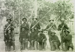 African-American U.S. Soldiers 19th century - ca. 1898