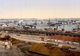The Port Practique, Odessa, Russia, (i.e., Ukraine) ca. 1890-1900