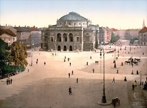 Royal Theatre, Copenhagen, Denmark ca. 1890-1900
