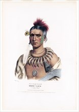 Ma-Has-Kah or White Cloud, an Ioway chief print ca. 1837