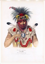 Ne-Sou-A Quoit, a Fox chief ca. 1837