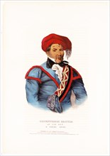 Tustennuggee Emathla or Jim Boy, a Creek chief ca. 1838