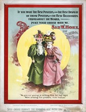If you want the best posters, and the best display of those posters, on the best billboards throughout the workd, place your order with me. $am W. Hoke ca. 1896