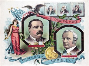 Our country's choice--Democratic nominees ca. 1884