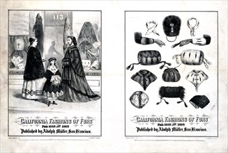 California fashions of furs for 1868 and 1869 ca. 1868