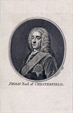 Philip Earl of Chesterfield portrait ca. 1750s