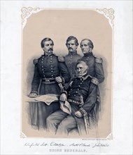Union Generals portrait ca. 1861