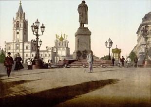 Tworskoi, (i.e., Tverskoi), Place, Moscow, Russia ca. 1890-1900