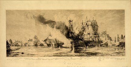 The Battle of Trafalgar (printed 1893)