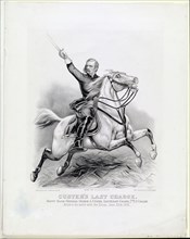 Custer's last charge: Brevet Major-General George A. Custer, Lieutenant-Colonel 7th U.S. Cavalry ca. 1876