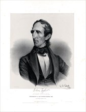 John Tyler, President of the United States, 1841. Born 29th day of March 1790 published ca. 1841