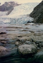 Northwestern Glacier, Northwestern Lagoon, Harris Bay Alaska September 1972