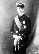 King of Portugal, standing three-quarters, in uniform