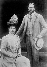 King George and wife