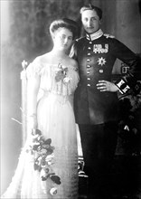 Prince August Wilhelm Heinrich Günther Viktor of Prussia & bride