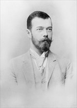 Nicholas II of Russia (1868-1918) at age 25 on 20 April 1894 on his official engagement, 7 months before his father died