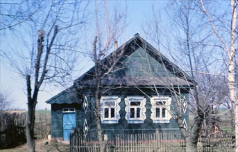 A home in the Russia countryside in the late 1970s USSR (1978)