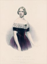 Sweedish opera singer Jenny Lind ca. 1847
