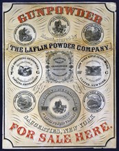 The Laflin Powder Company - Gunpowder advertisement ca. 1800s