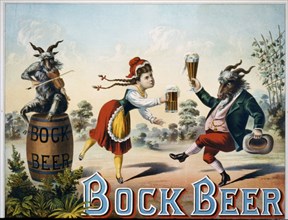 Bock Beer Advertisement ca. 1800s