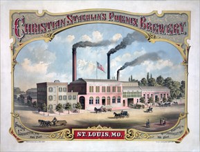 Christian Staehlin's Phoenix brewery, St. Louis, MO.
