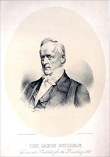 Hon. James Buchanan, democratic candidate for the presidency, 1856