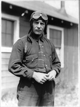 Bernt Balchen 11 29 1929 -Byrd's pilot on South Pole flight, Nov. 29, 1929; 12 length, in aviator's clothes,
