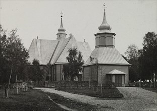 The old wooden church