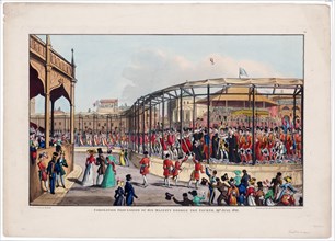 Coronation procession of his majesty George the Fourth, 19th July, 1821 drawn & etched by W. Heath