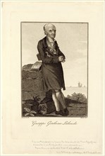 Full-length portrait of French astronomer Joseph Jérôme Lalande.