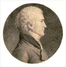 Meriwether Lewis, head-and-shoulders portrait, facing right ca. 1805