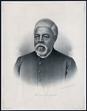 Print shows Rev. Ulysses L. Houston, head-and-shoulders portrait, facing slightly left ca. 1890