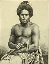 FRENCH MELANESIA - Male Native of Mare, Loyalty Isles ca. 1890