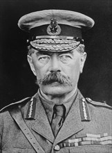 Lord Kitchener Portrait - Horatio Herbert Kitchener, 1st Earl Kitchener (1850-1916), a British Field Marshal and proconsul who served in the Second Boer War and World War I ca. 1910-1915