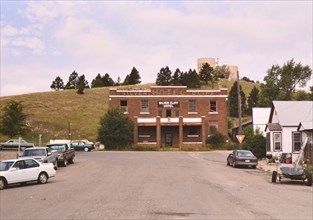 Abandoned Silver Cliff Hotel in downtown Lusk Wyoming ca. 2001