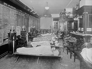2 A. M. in a Wall St. broker's office ca. 1910-1915