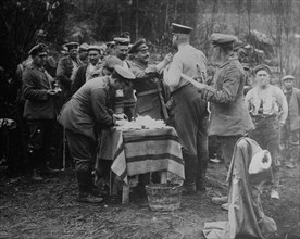 Germans being vaccinated during World War I ca. 1914-1915