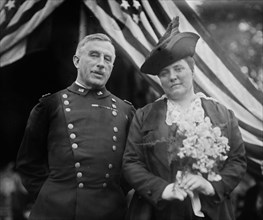 General Leonard Wood and his wife Louise Adriana Condit Smith ca. 1910-1915