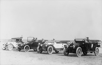 Start of automobile trip to San Francisco from Coney Island Brooklyn - May 15, 1915