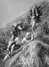 German soldiers in France during World War I ca. 1914-1915