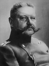 Paul von Hindenburg, a Prussian-German field marshal and statesman ca. 1910-1915