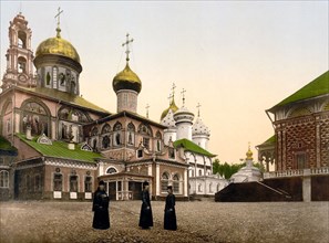 Part of the convent, Troizko Sergiewo,(i.e., Troitse-Sergieva Lavra), Russia ca. 1890-1900