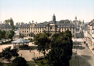 Royal Palace and hotel de ville, Caen, France ca. 1890-1900