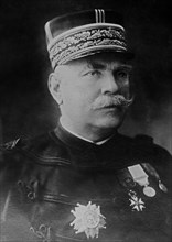 French general Joseph Jacques Césaire Joffre (1852-1931) who served during World War I ca. 1910-1915