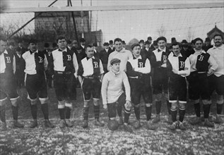 British football team ca. early 1900s